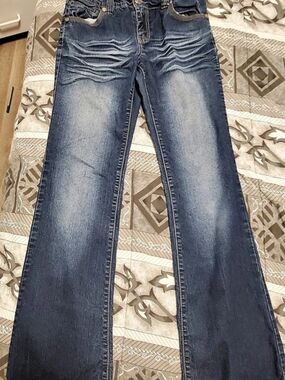 Seventeen Women's Flare Jeans Blue Size 8